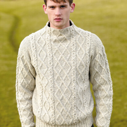 Cumbria Sweater in Rowan British Sheep Breeds DK Undyed