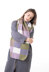 Color Block Scarf in Lion Brand Basic Stitch Anti Microbial - M23006BSAM - Downloadable PDF