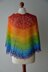 Soft Rainbow Shawl