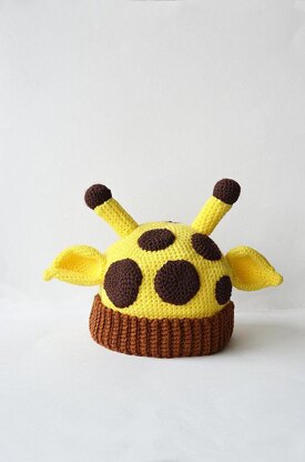 Giraffe Hat Crochet Pattern