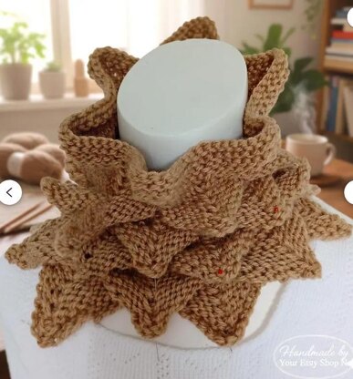 The Golden Ginkgo Cowl