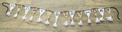 Personalised Interchangeable Bunting Knitting Pattern
