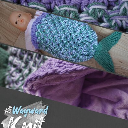 Mermaid Baby Cocoon