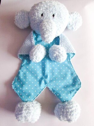 Elephant Animal Comfort Lovey