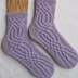 Carbondale Cabled Socks