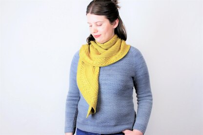 Bush Wattle Shawl