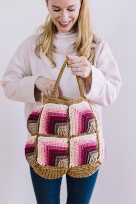 Blush Blizzard Puffer Purse