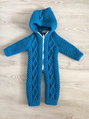 Baby Aran Jumpsuit