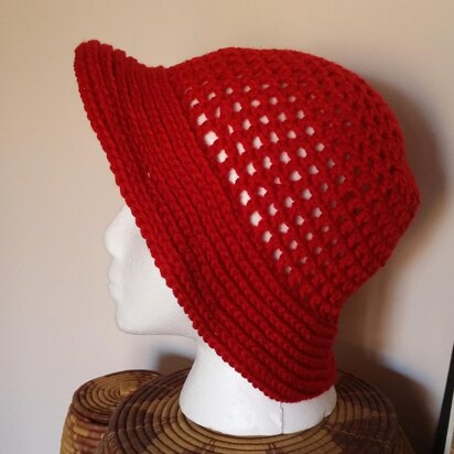 Spiral Mesh Hat