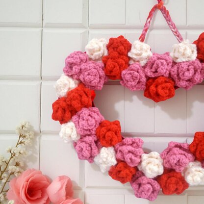 Heart Roses Wreath