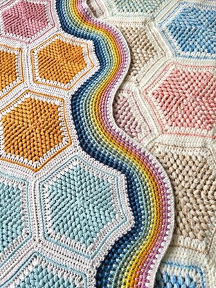'Groovy Baby' Blanket