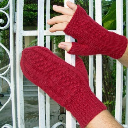 Bumps in the Night Fingerless Mitts & Mittens