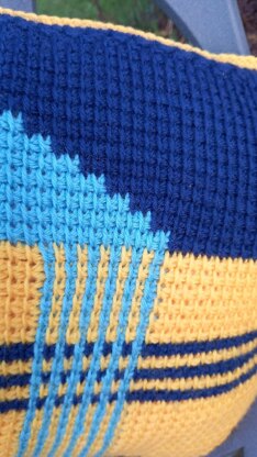 Crossing Lines Cushion Cover