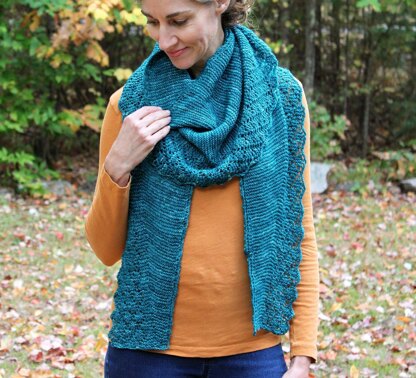 Traversed Shawl