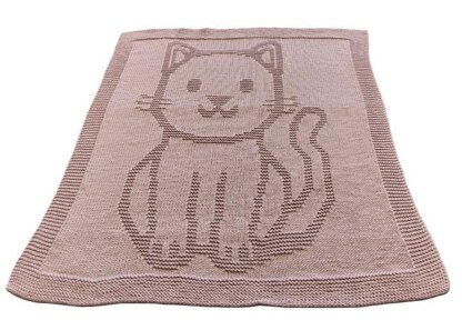 Cat Baby Blanket