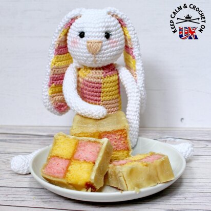 Battenburg Bunny Amigurumi