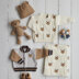 Bear Necessities Set - Layette Knitting and Crochet Pattern for Babies in Debbie Bliss Baby Cashmerino by Debbie Bliss