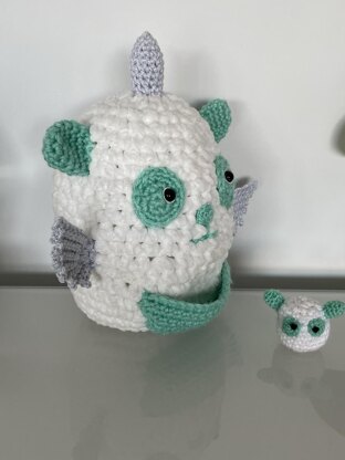 Squishmallow (inspired) Panda