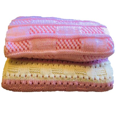 2 Easy Knitting Patterns - Candy Stripe and Easy Lace
