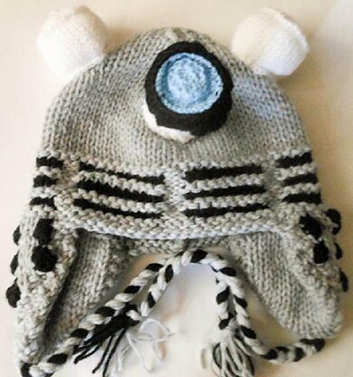 Robot Hat Knit