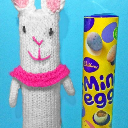 Easter Bunny Mini Eggs Tube Cover
