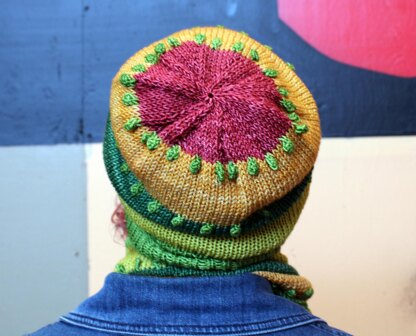 Afifa Spot My Stripes Hat & Cowl - Camp Color/Beware the Kraken Collection PDF