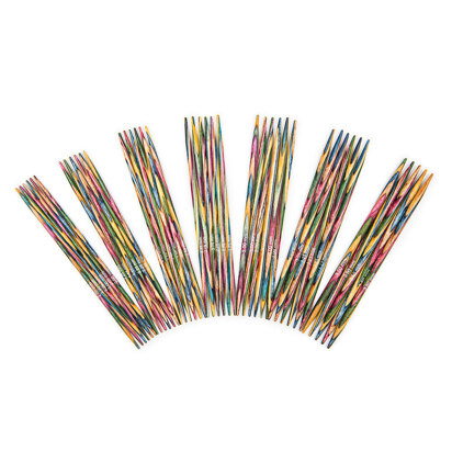 KnitPro Symfonie Double Point Needles (Sock Set of 7) - 10cm