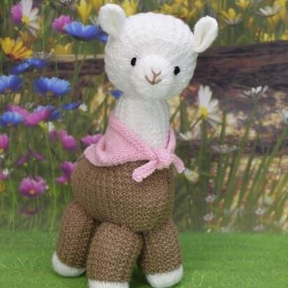 Alpaca Punch - knitting pattern