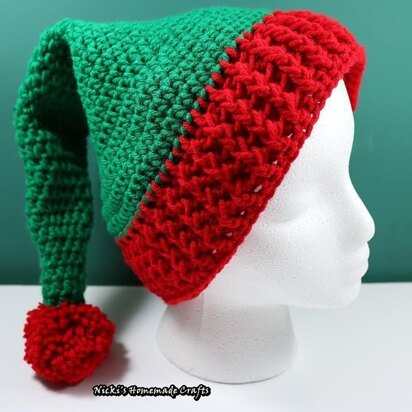 Elf hat with Pom-pom