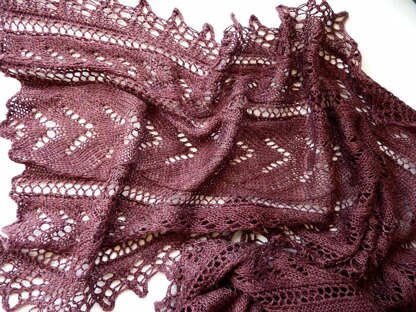 Bromeliad Shawl