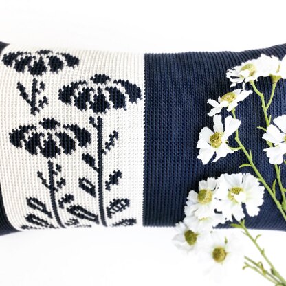 Daisy Crochet Cushion