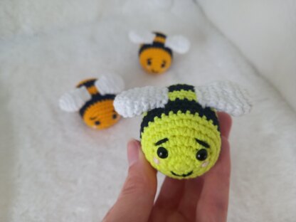 Bee, Crochet Bee, Toy Bee, Soft Plush Toy Bee, Bumblebee 