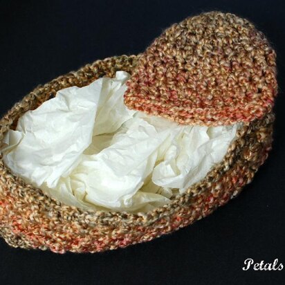 Newborn Cocoon and Hat Photo Prop