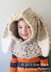 Chunky Crochet Bunny Hood