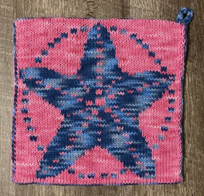 Sea Starfish Potholder