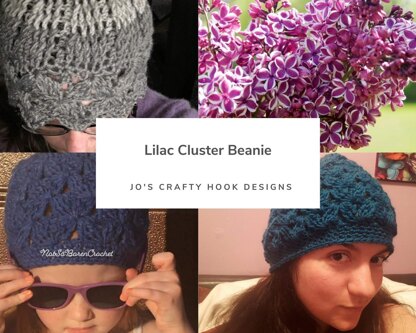 Lilac Cluster Beanie