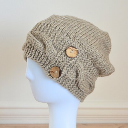 The Linden Slouchy Hat - knitting pattern