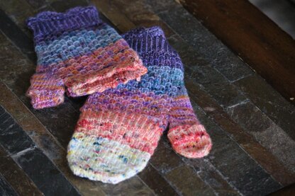 Mermaid's Tail Mitt Mittens