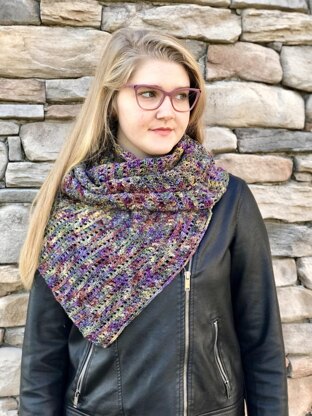 Harvest Warmth Modern Scarf / Shawl