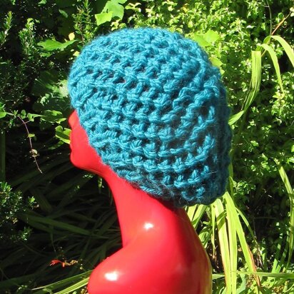 Superchunky Simple Lace Tam Slouch Hat