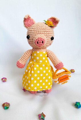 Pig amigurumi crochet