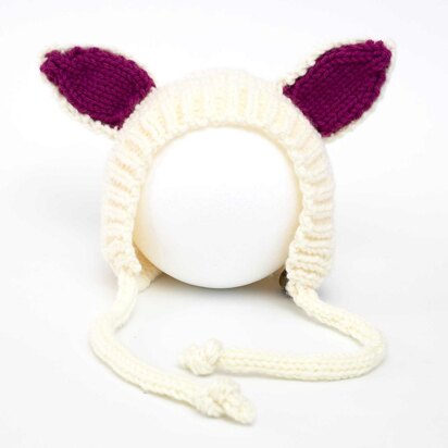 Bunny Ears Pixie Bonnet Hat