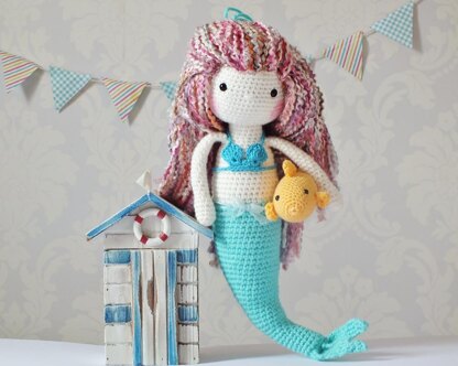 Crochet Mermaid doll