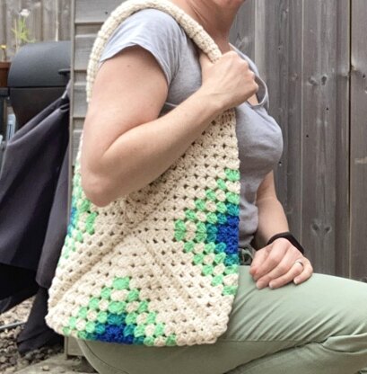 Granny Square Shopper Bag