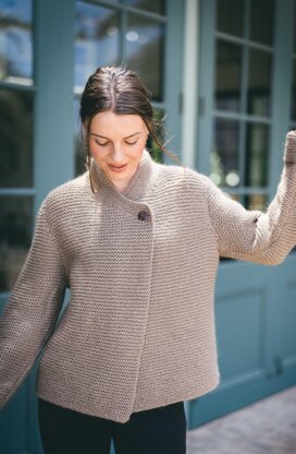 2227 Garter Stitch Jacket