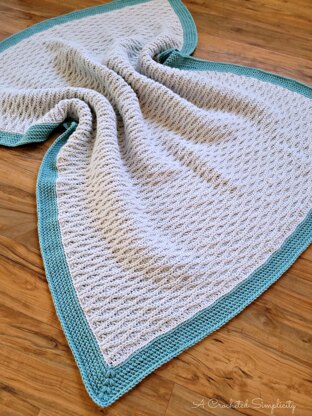 Triple Textures Afghan