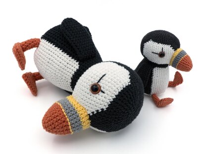 Amigurumi Puffin Bird