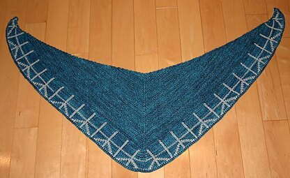 Manhattan bridge shawl