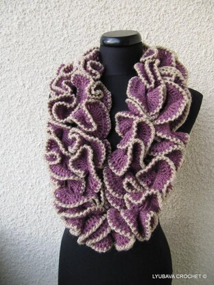 Ruffle Scarf Unique Design