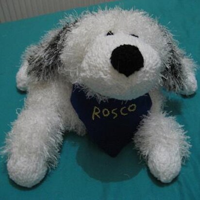 Rosco the Old English Sheepdog Cushion